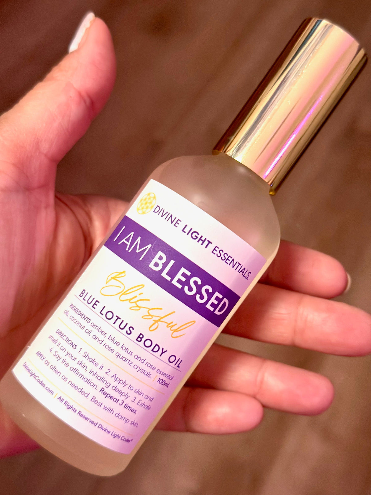 I Am Blessed Blissful Spray & Body Oil - Blue Lotus & Rose