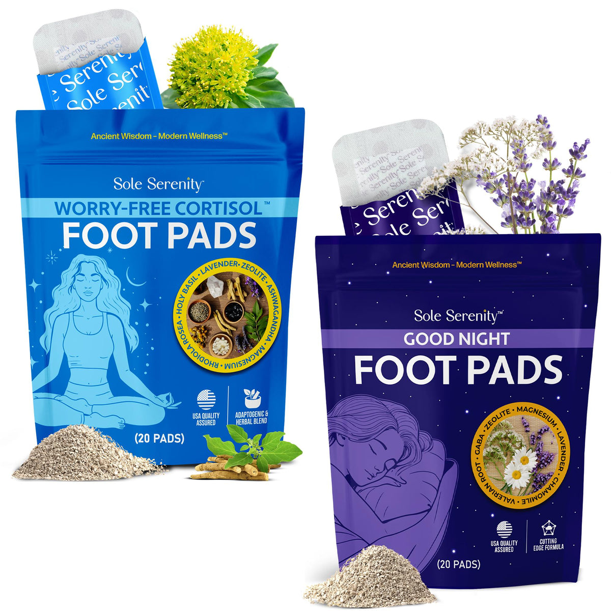 Cortisol + Good Night Sleep Detox Bundle