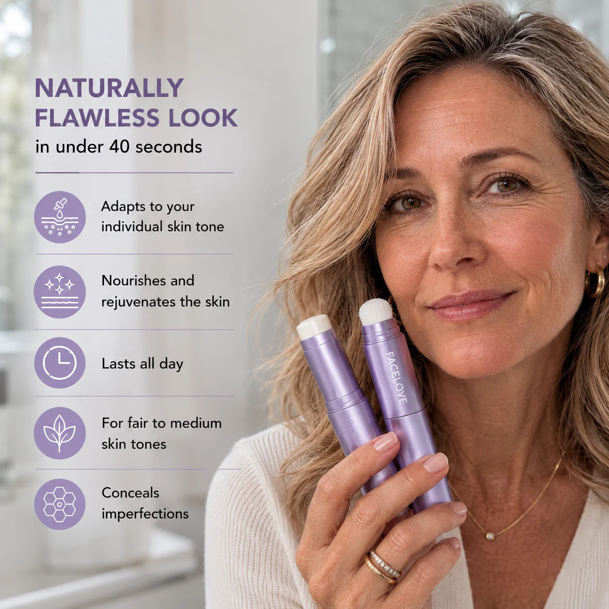 Changing Foundation Stick – the Stick That Makes Mature Skin Glow Again