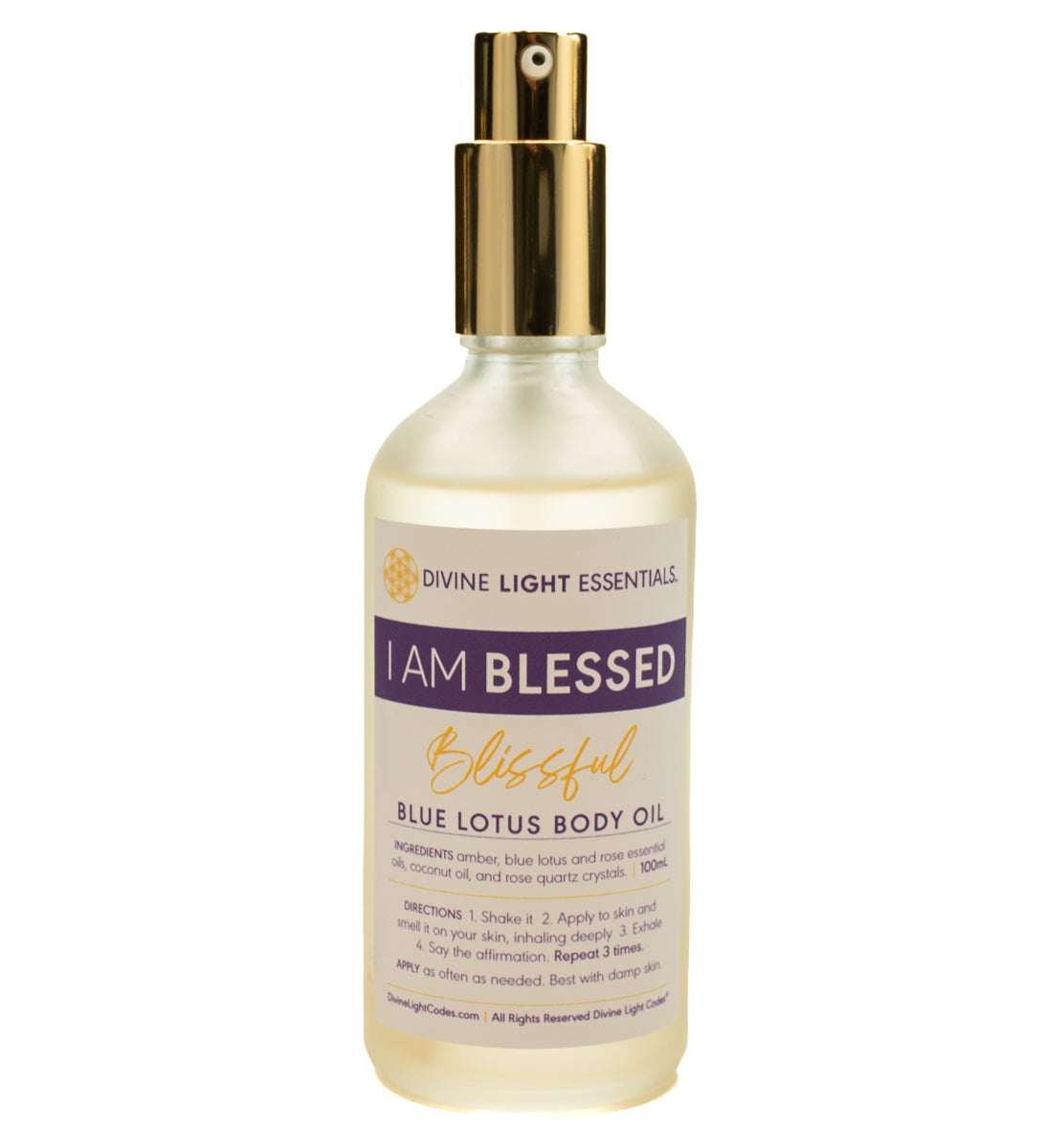 I Am Blessed Blissful Spray & Body Oil - Blue Lotus & Rose