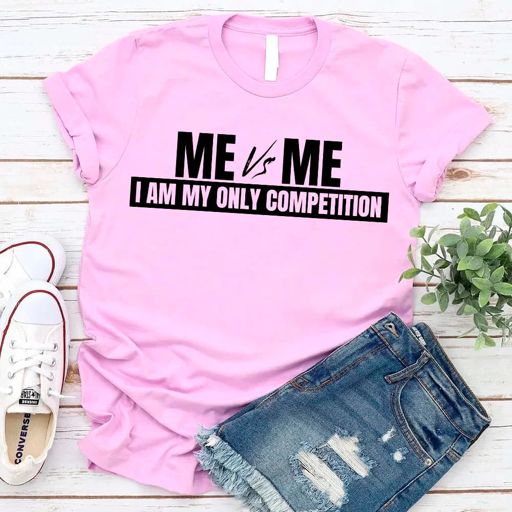 Me vs Me Unisex T-Shirt – Motivational Self-Discipline Tee